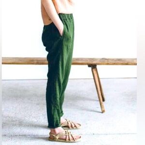 Linenfox linen pants beach